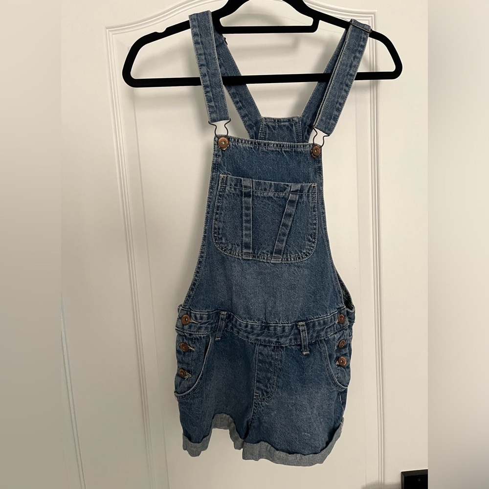 Cotton On denim short overalls